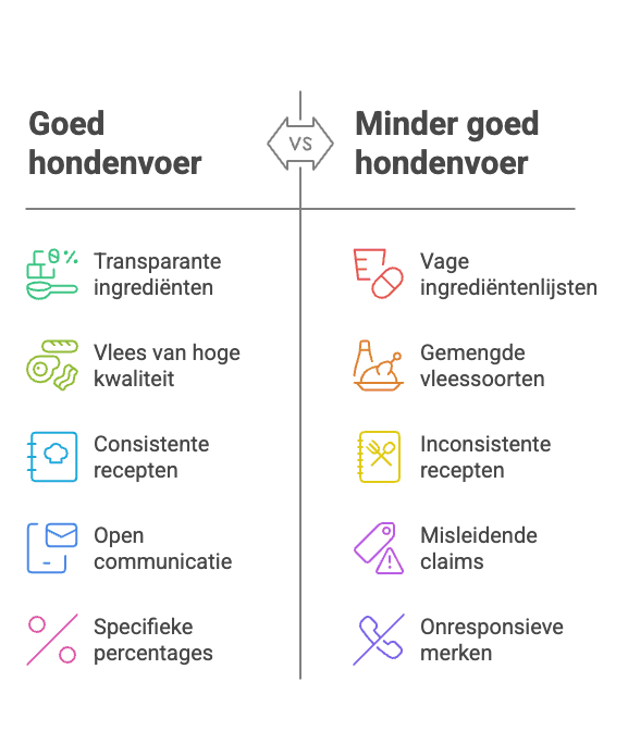 Hoe herken je goed hondenvoer visual selection